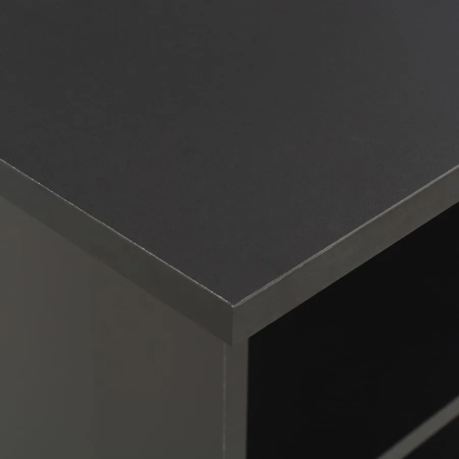 Table de bar Noir 60x60x110 cm - 4