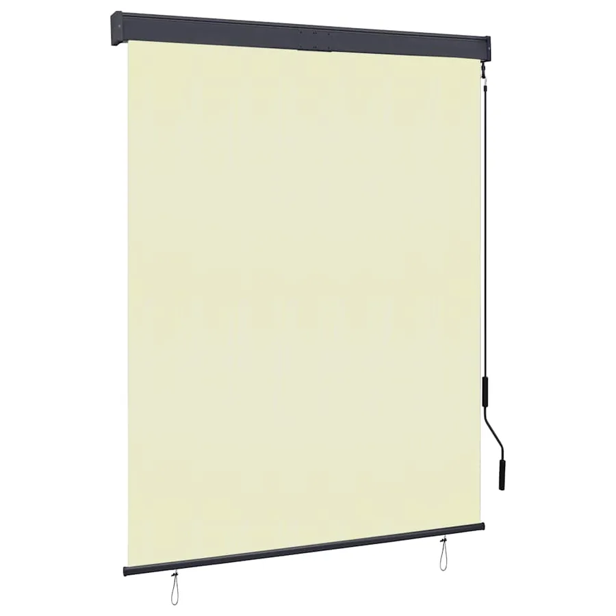 Store roulant d'extérieur 140 x 250 cm Crème
