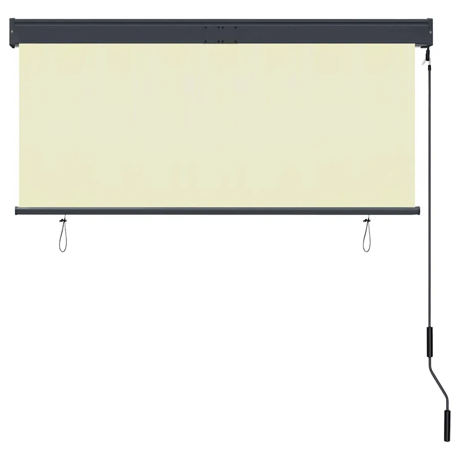 Store roulant d'extérieur 140 x 250 cm Crème - 4