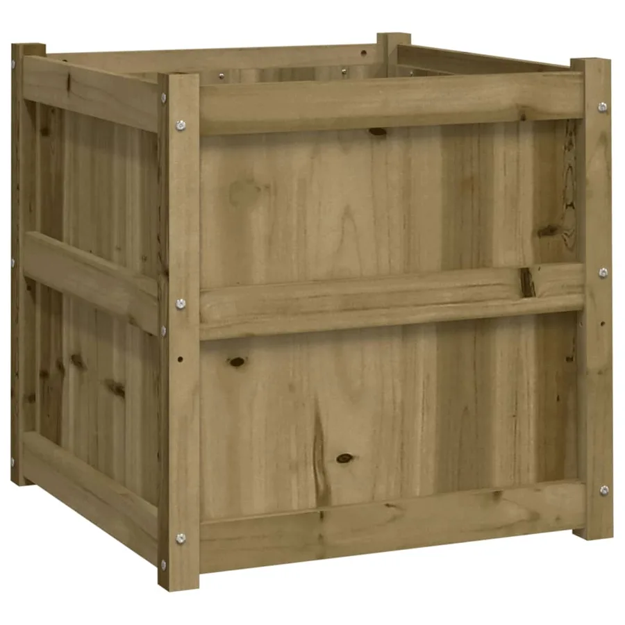 Jardinières 2 pcs bois de pin imprégné - 5