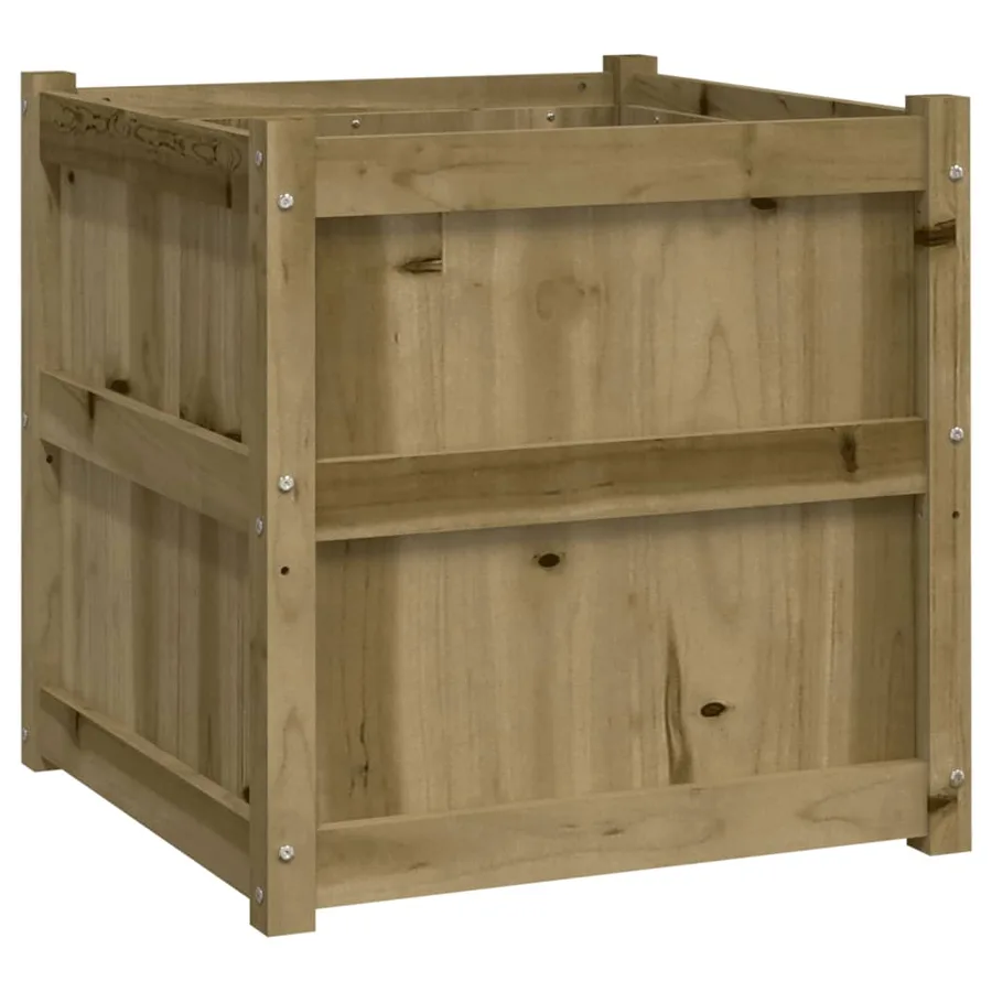 Jardinières 2 pcs bois de pin imprégné - 8