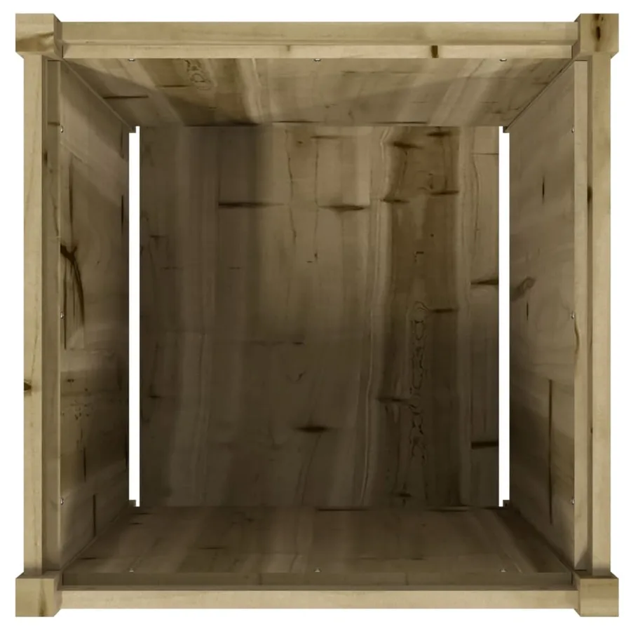 Jardinières 2 pcs bois de pin imprégné - 9