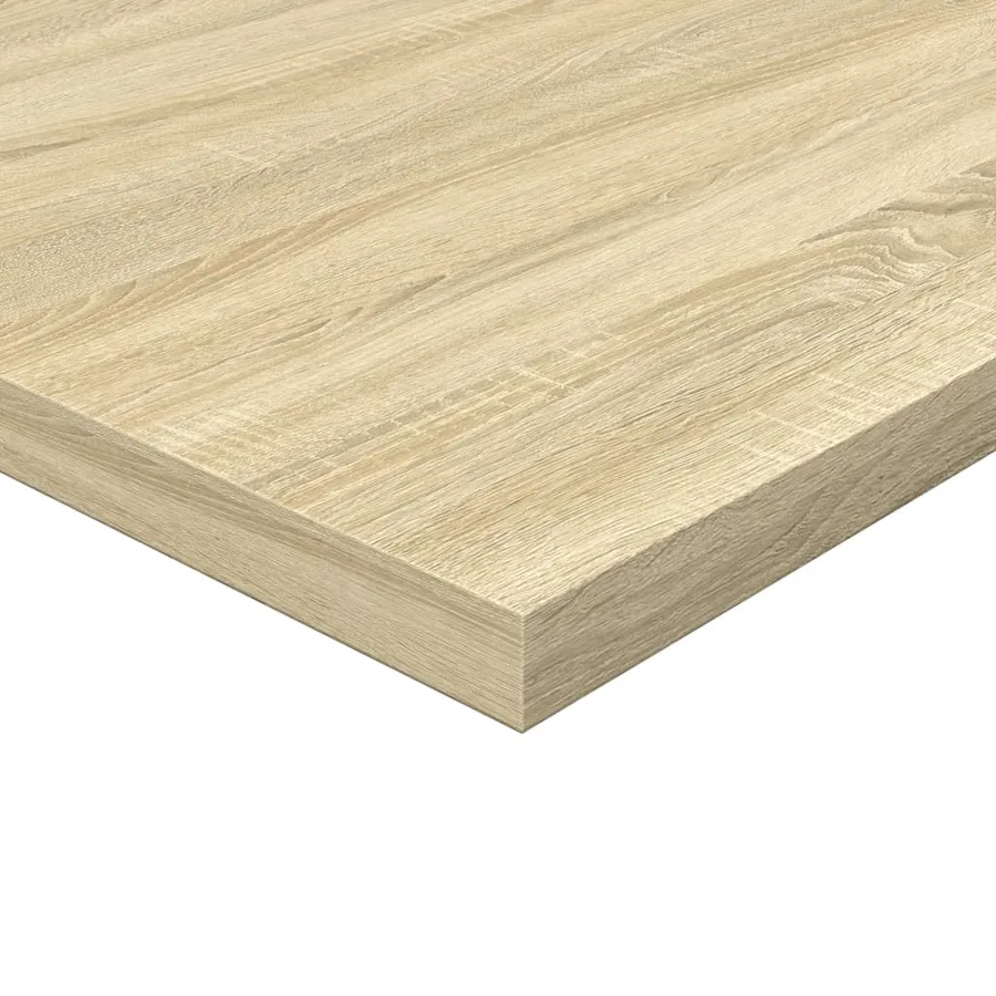 Panneau de bibliothèque 4pcs Chêne sonoma 60x30x1,5cm Aggloméré - 7