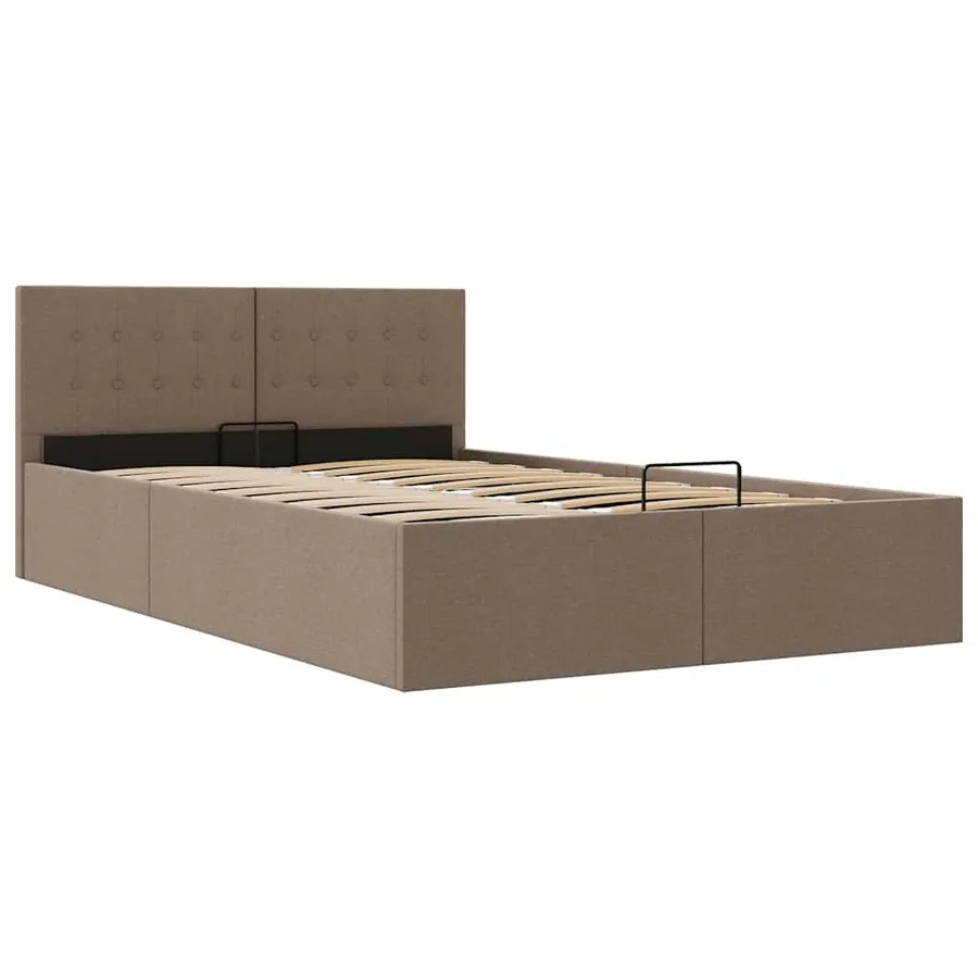 Cadre de lit à rangement hydraulique sans matelas 120x200 cm - 3