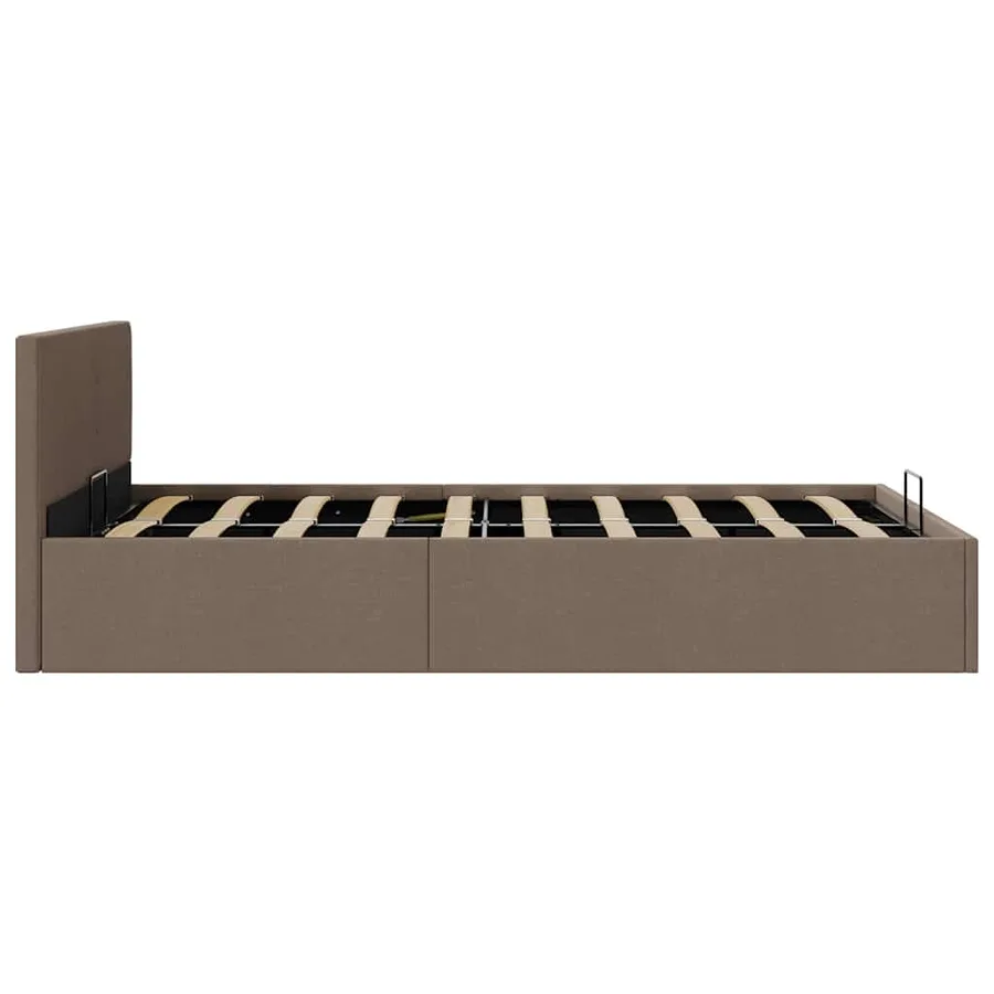 Cadre de lit à rangement hydraulique sans matelas 120x200 cm - 6