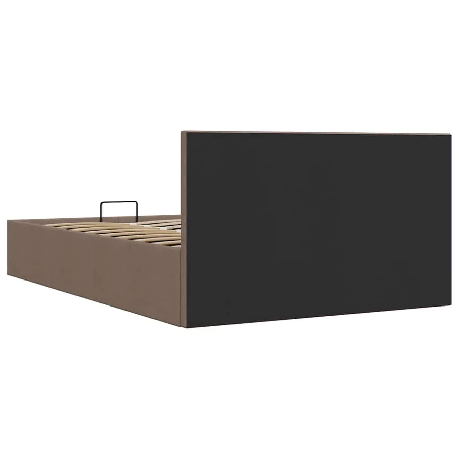 Cadre de lit à rangement hydraulique sans matelas 120x200 cm - 7