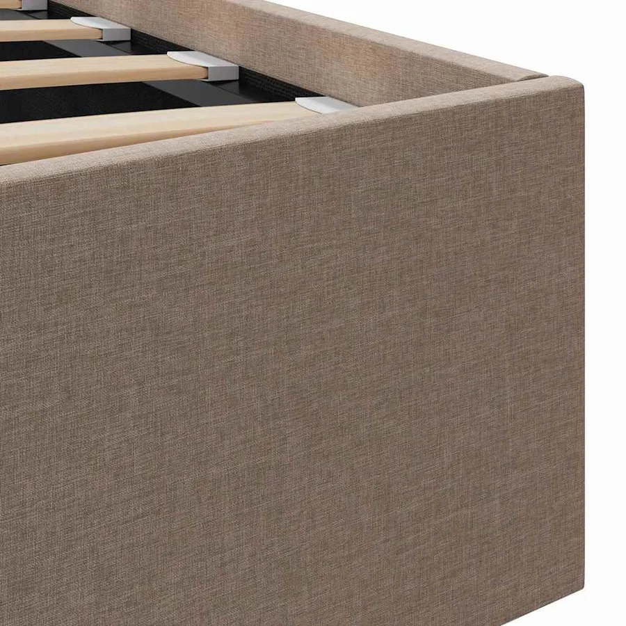 Cadre de lit à rangement hydraulique sans matelas 120x200 cm - 9