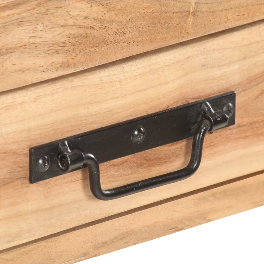 Buffet 120x30x75 cm Bois d'acacia solide - 5