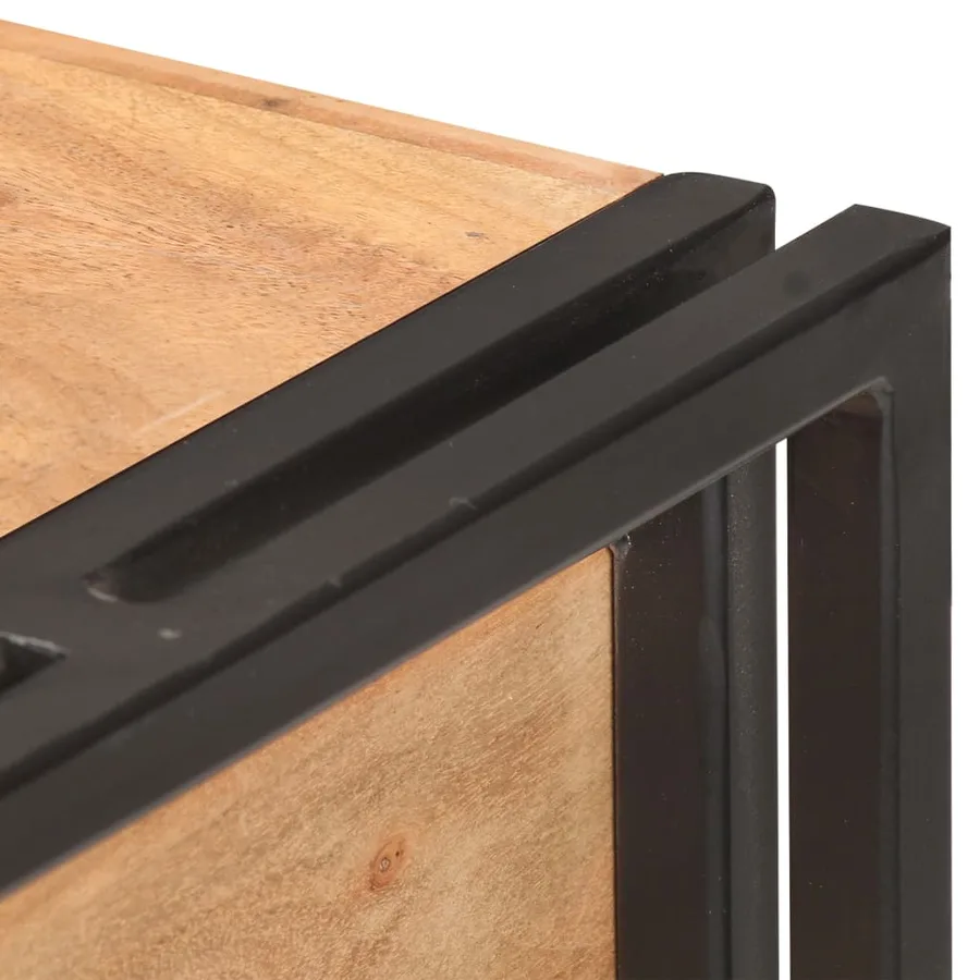 Buffet 120x30x75 cm Bois d'acacia solide - 6