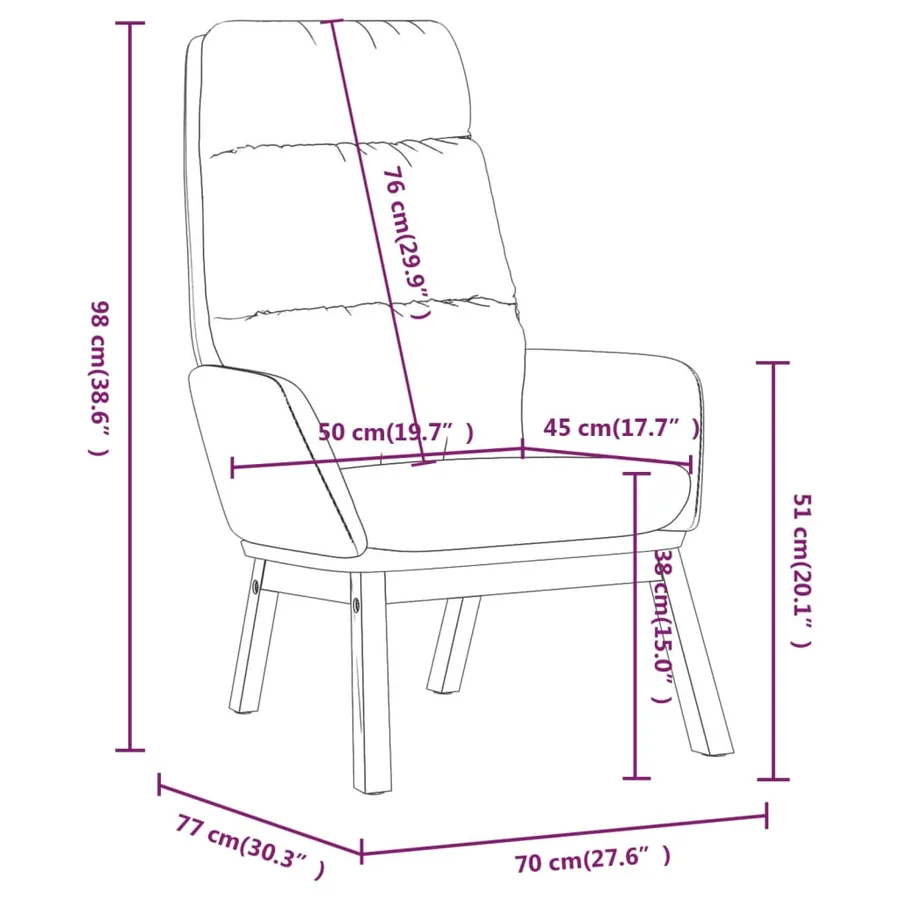 Chaise de relaxation avec tabouret Gris clair Tissu - 10