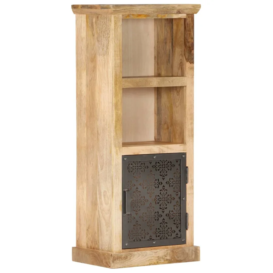 Buffet avec porte 45x32x110 cm Bois de manguier solide - 10