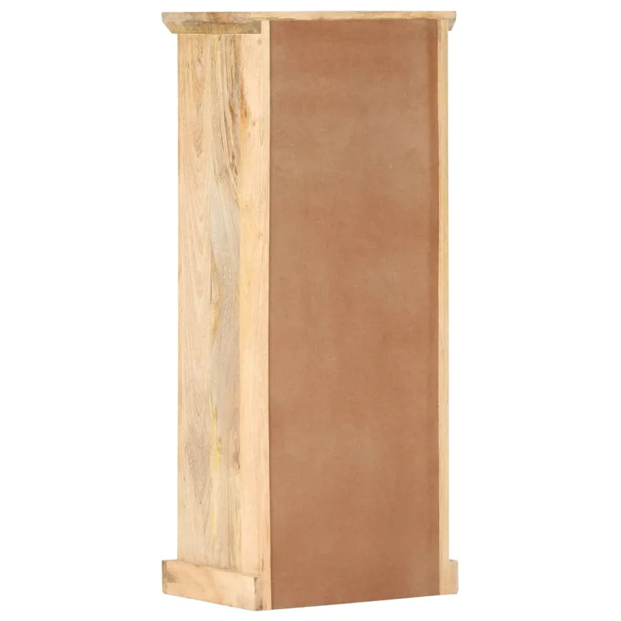 Buffet avec porte 45x32x110 cm Bois de manguier solide - 4