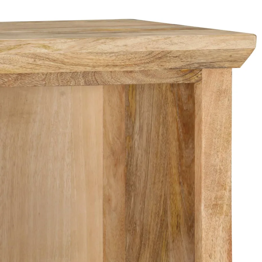 Buffet avec porte 45x32x110 cm Bois de manguier solide - 5