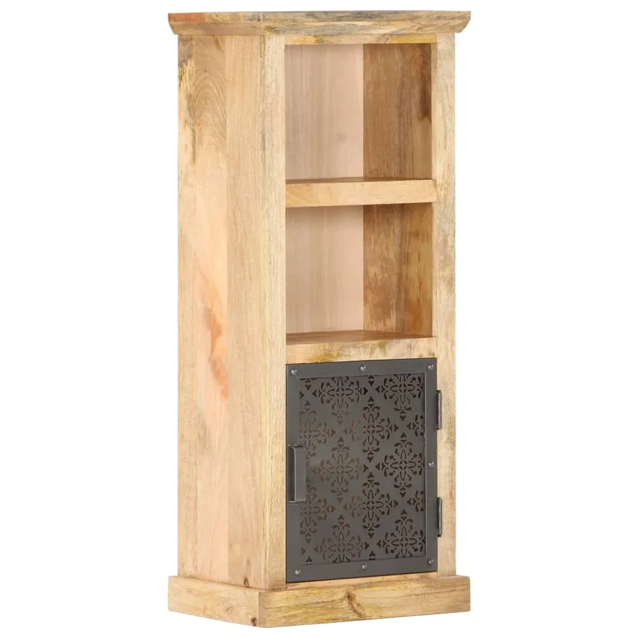 Buffet avec porte 45x32x110 cm Bois de manguier solide - 8