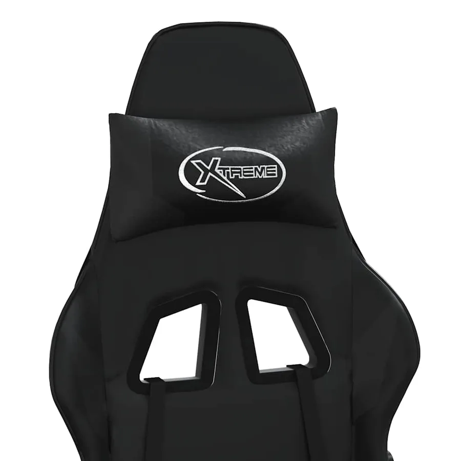 Chaise de jeu Noir Similicuir - 9