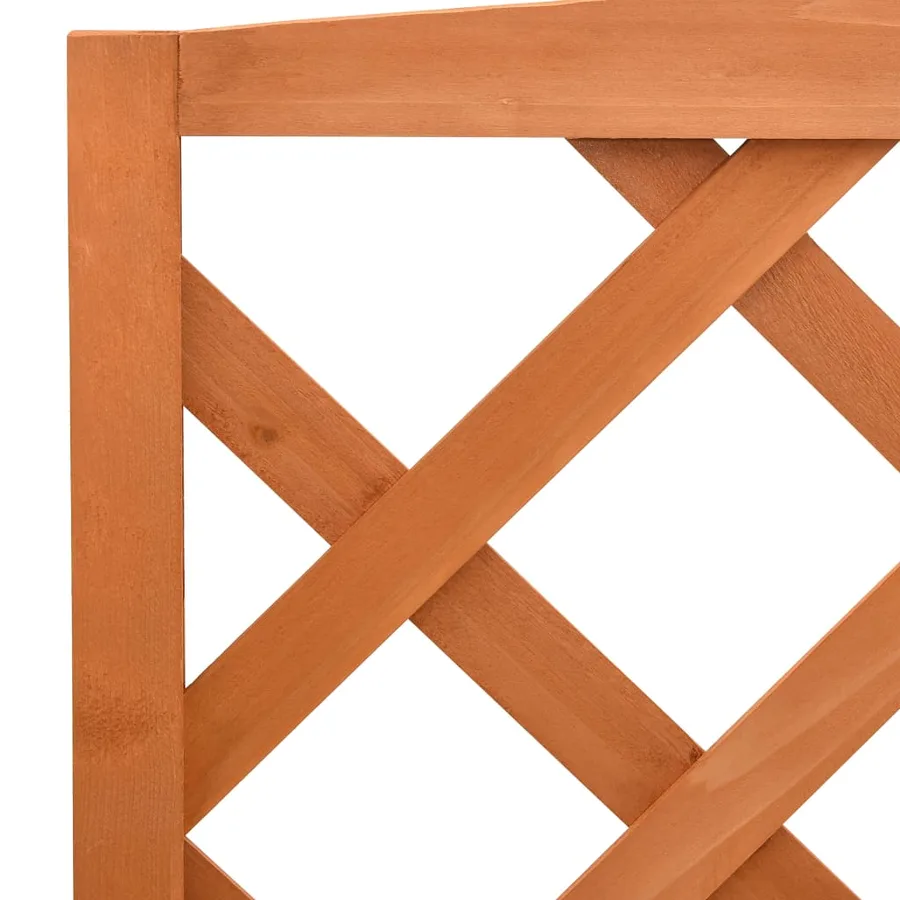 Support de plantes et treillis Orange 70x42x120cm Bois de sapin - 5