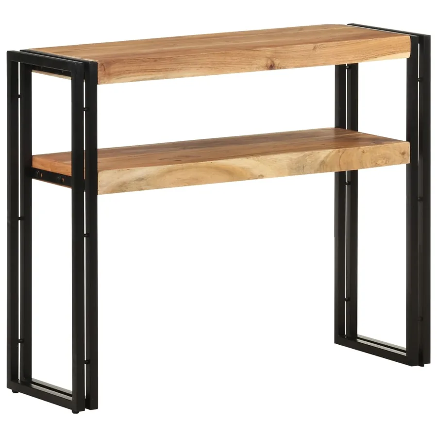 Table console 90x30x75 cm Bois d'acacia massif