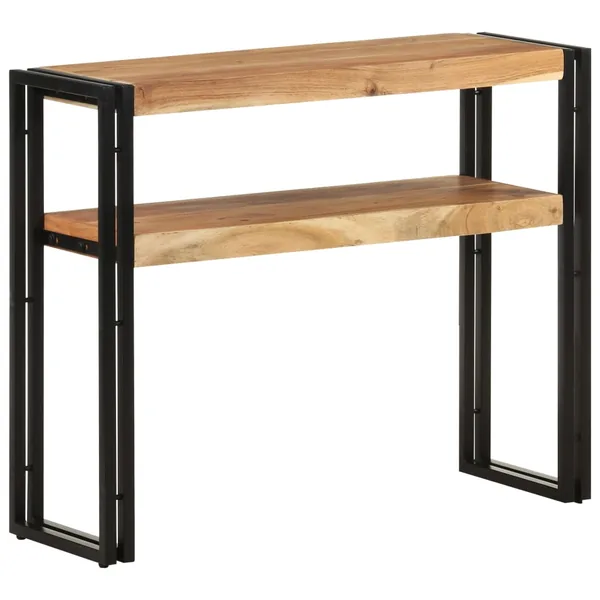 Table console 90x30x75 cm Bois d'acacia massif