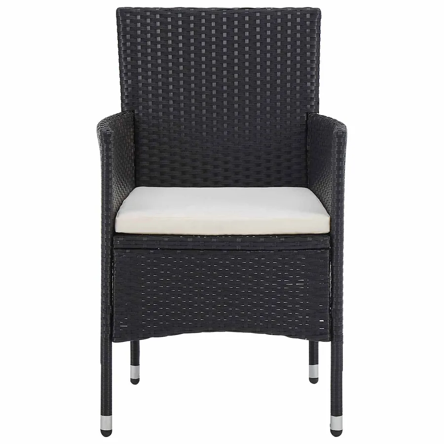 Ensemble de Mobilier 5 pcs Noir - 3