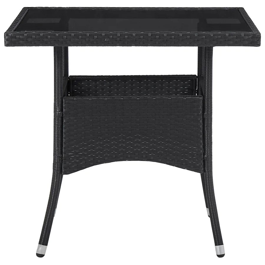 Ensemble de Mobilier 5 pcs Noir - 4