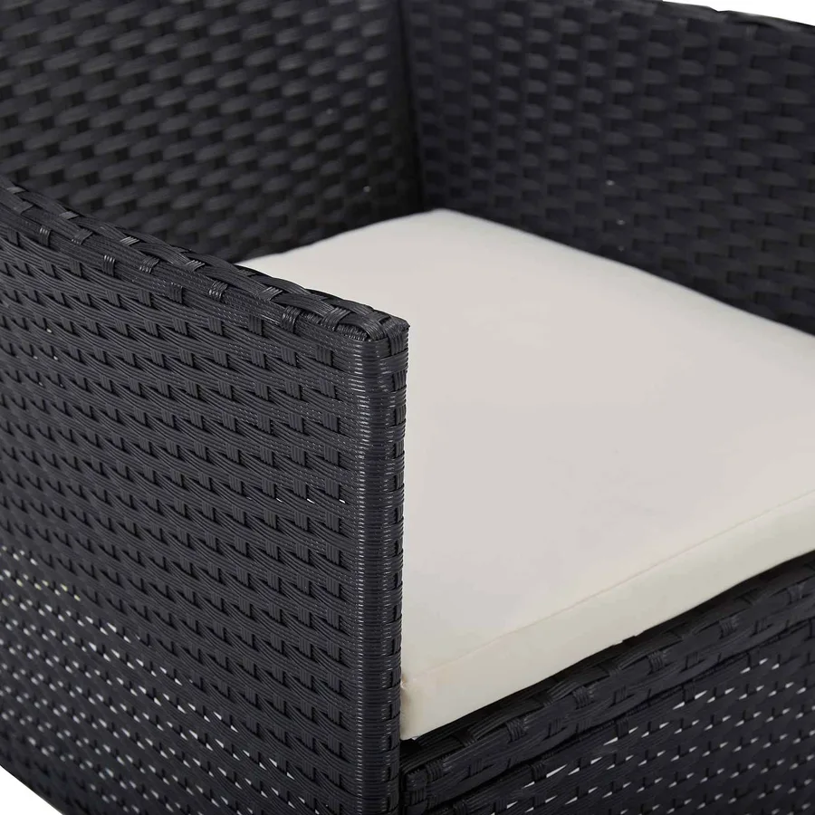 Ensemble de Mobilier 5 pcs Noir - 5