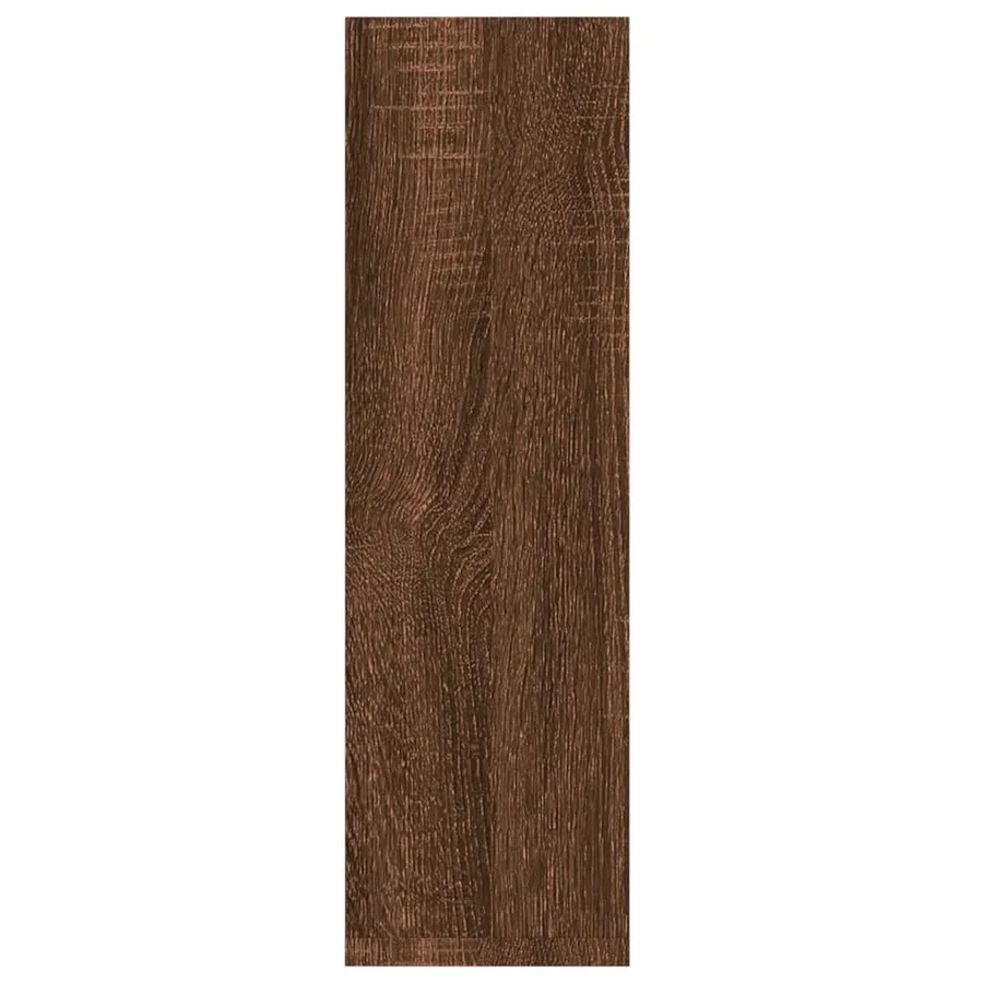Étagères murales 2 pcs Chêne marron 50x15x50 cm Bois ingénierie - 6