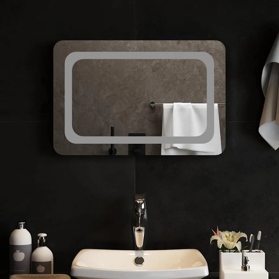Miroir de salle de bain à LED 60x40 cm - 3
