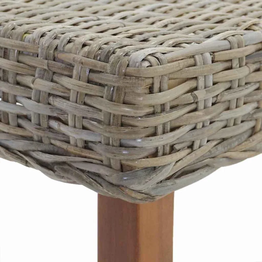 banc Naturel 160 x 35 x 45 cm Bois de mangue massif - 4