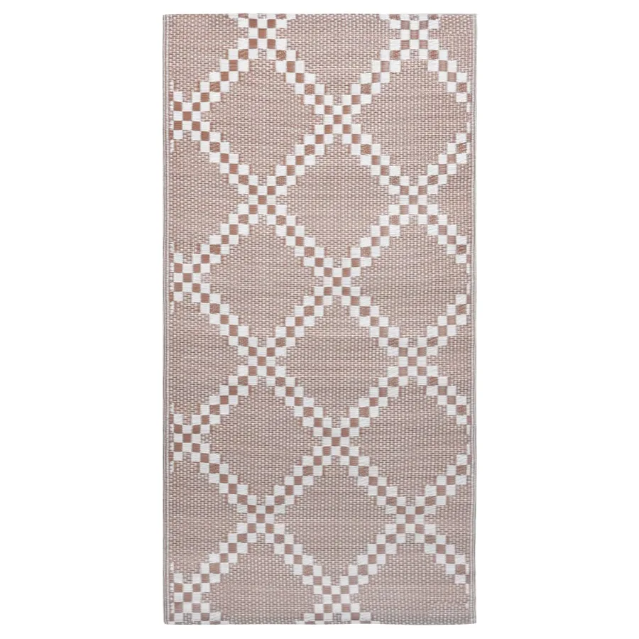 Tapis d'extérieur ARAKIL marron 120x180 cm PP - 2