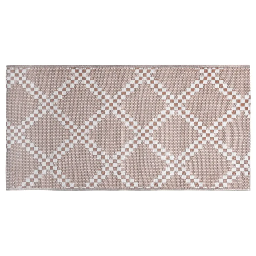 Tapis d'extérieur ARAKIL marron 120x180 cm PP - 3