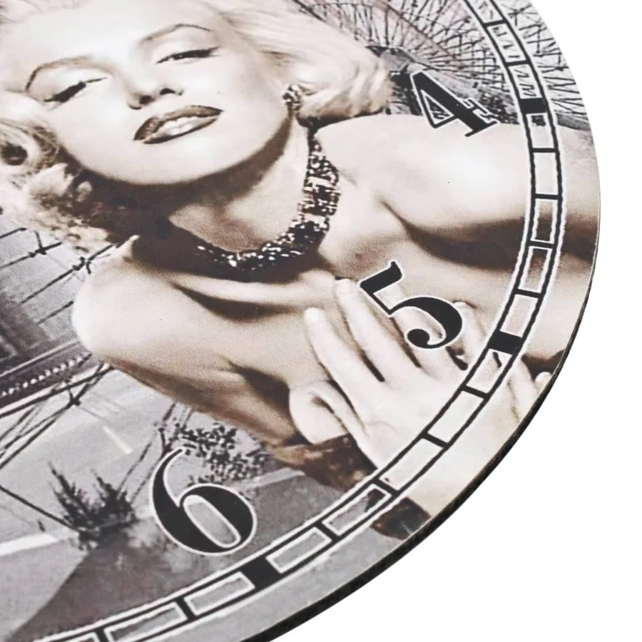 Horloge murale vintage 30 cm - 5