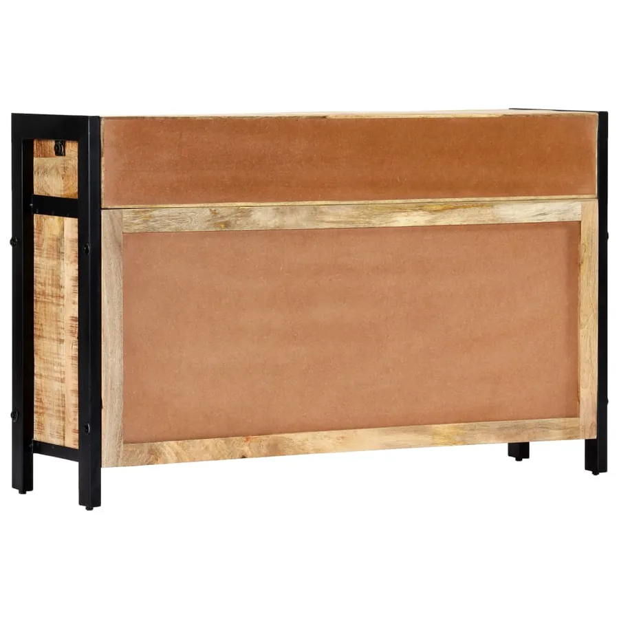 Buffet 120x35x76 cm Bois de manguier massif - 3