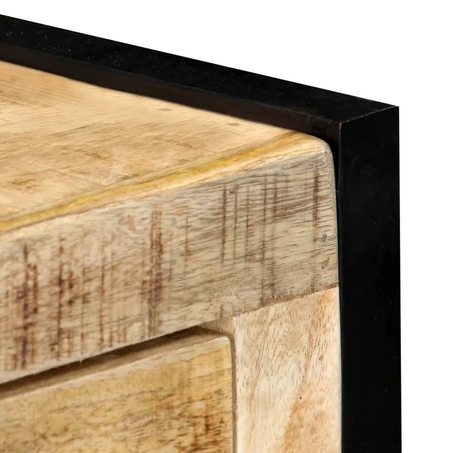 Buffet 120x35x76 cm Bois de manguier massif - 5
