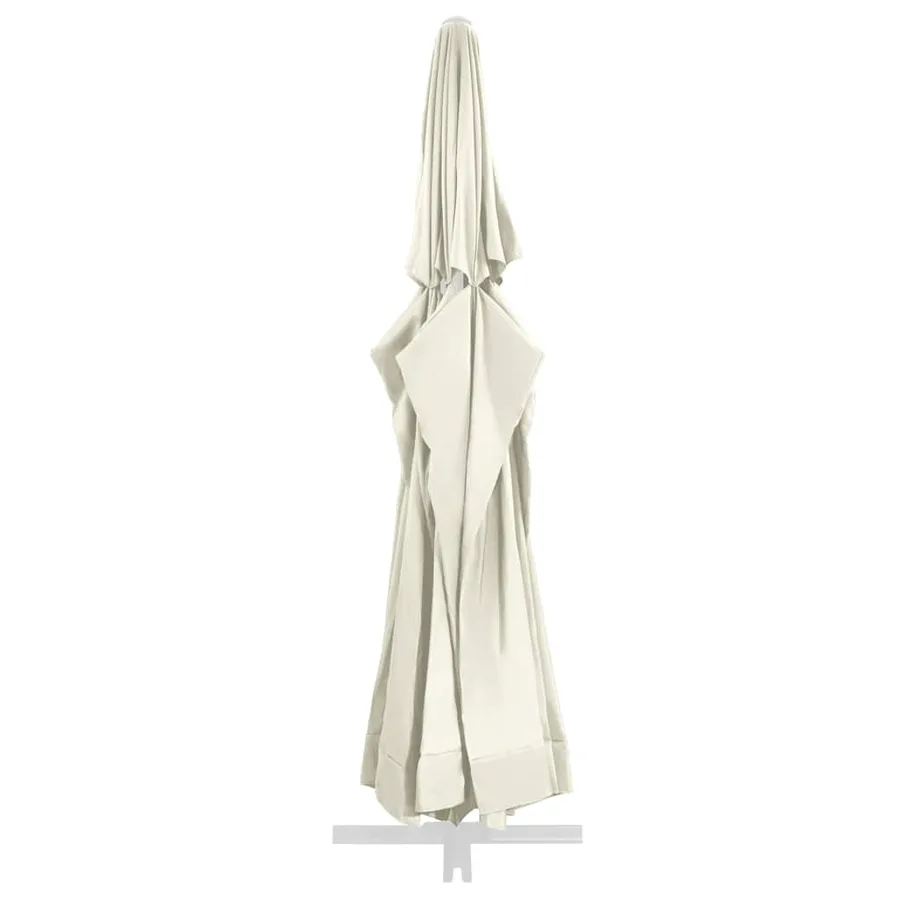 Tissu de remplacement pour parasol d'extérieur Sable 610 cm - 4