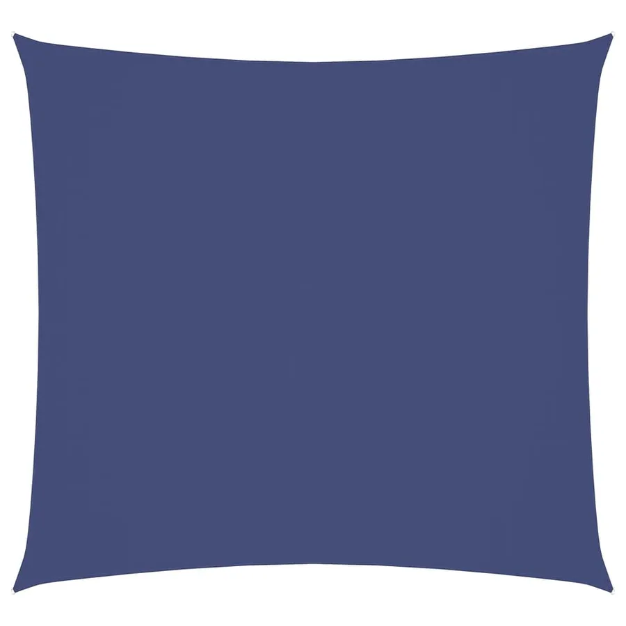 Voile de parasol tissu oxford carré 6x6 m bleu - 2