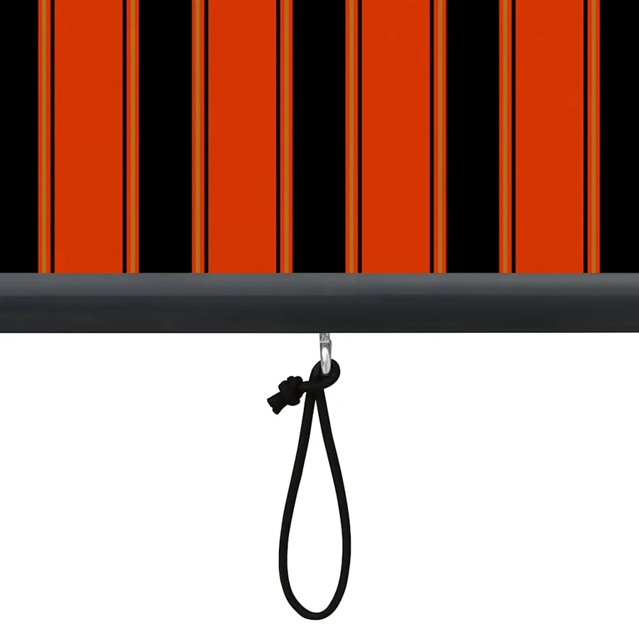 Store roulant d'extérieur 160x250 cm Orange et marron - 8