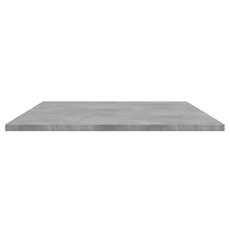 Panneaux de bibliothèque 4 pcs gris béton bois d’ingénierie - 5