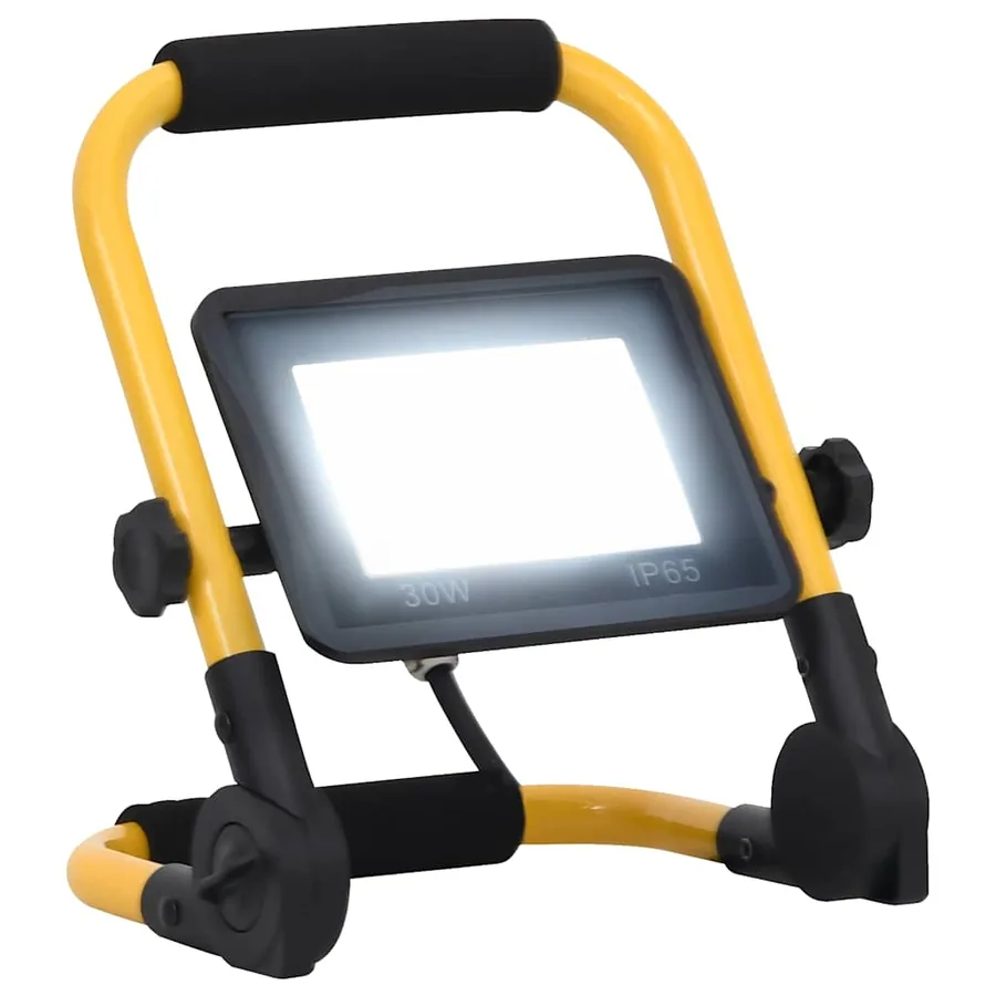 Projecteur à LED avec poignée 30 W Blanc froid