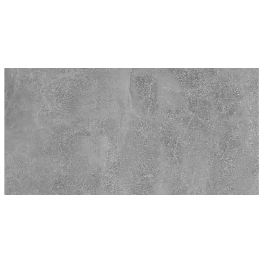 Panneaux de bibliothèque 4 pcs gris béton bois d’ingénierie - 4