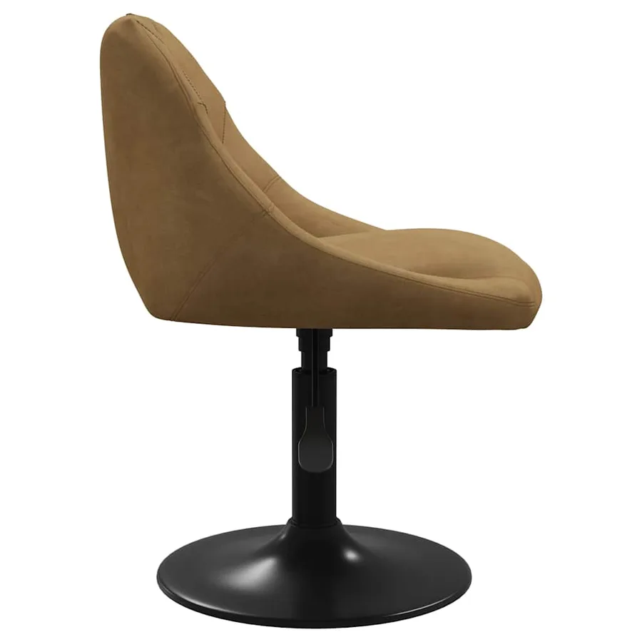Tabouret de bar Marron Velours - 4