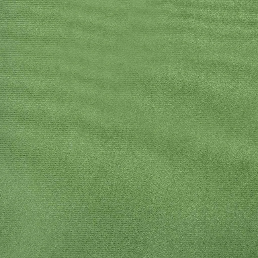 Chaise de relaxation avec repose-pied Vert clair Velours - 9