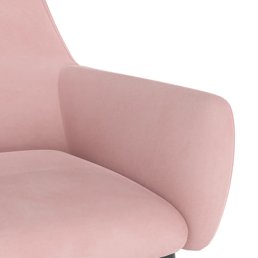 Chaises à manger lot de 2 Rose Velours - 6