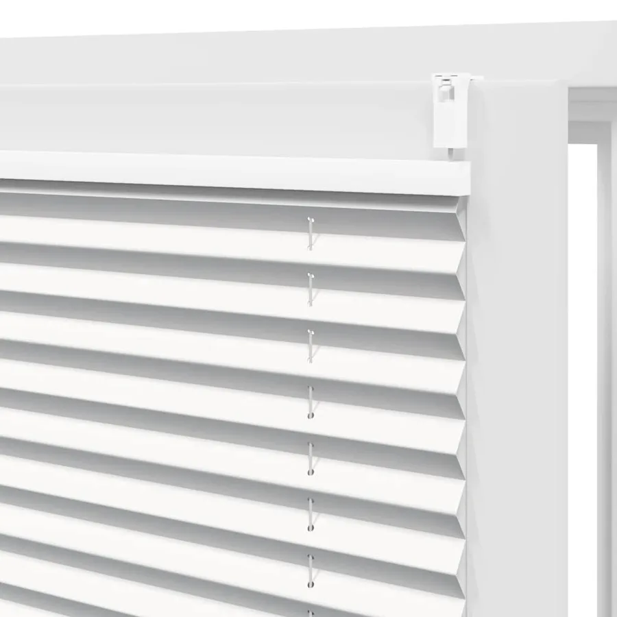 Store plissé 80x125 cm Blanc - 7