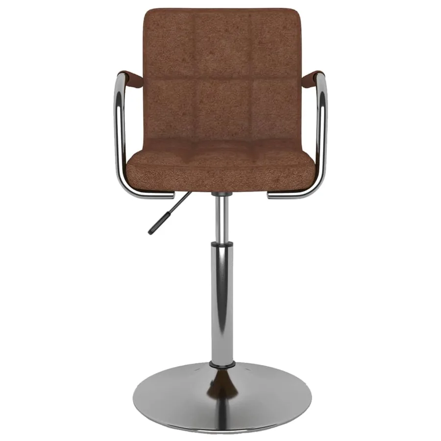 Tabouret de bar Marron Tissu - 3