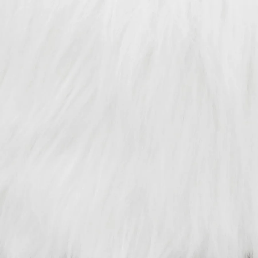 Tabouret Blanc Bois de teck massif - 5