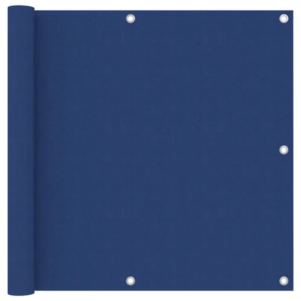 Écran de balcon Bleu 90x600 cm Tissu Oxford