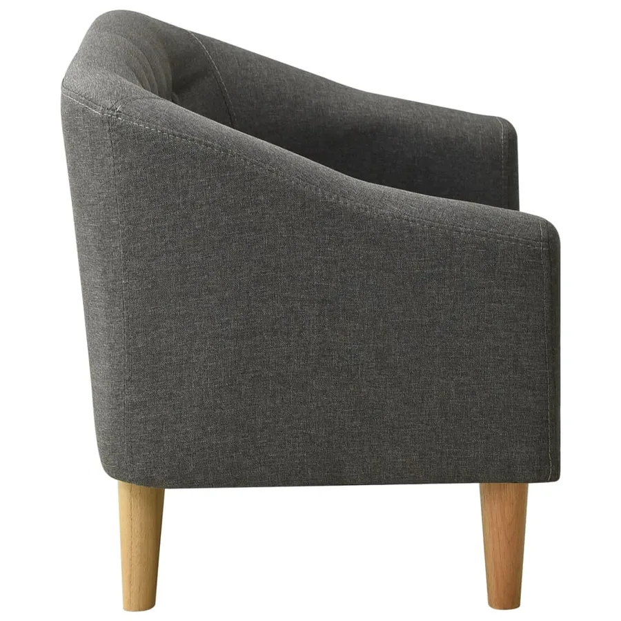 Canapé pour enfants Gris Tissu - 3