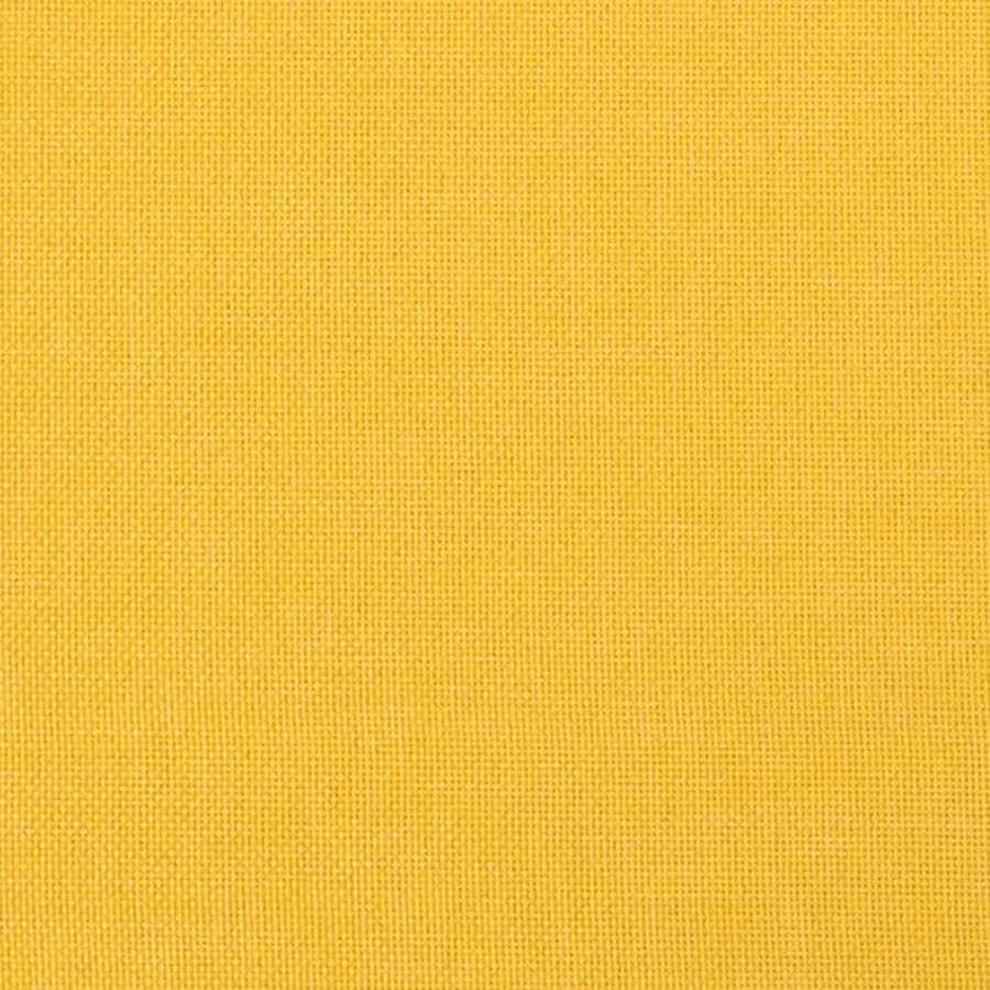 Banc Jaune clair 100x35x41 cm Tissu - 6