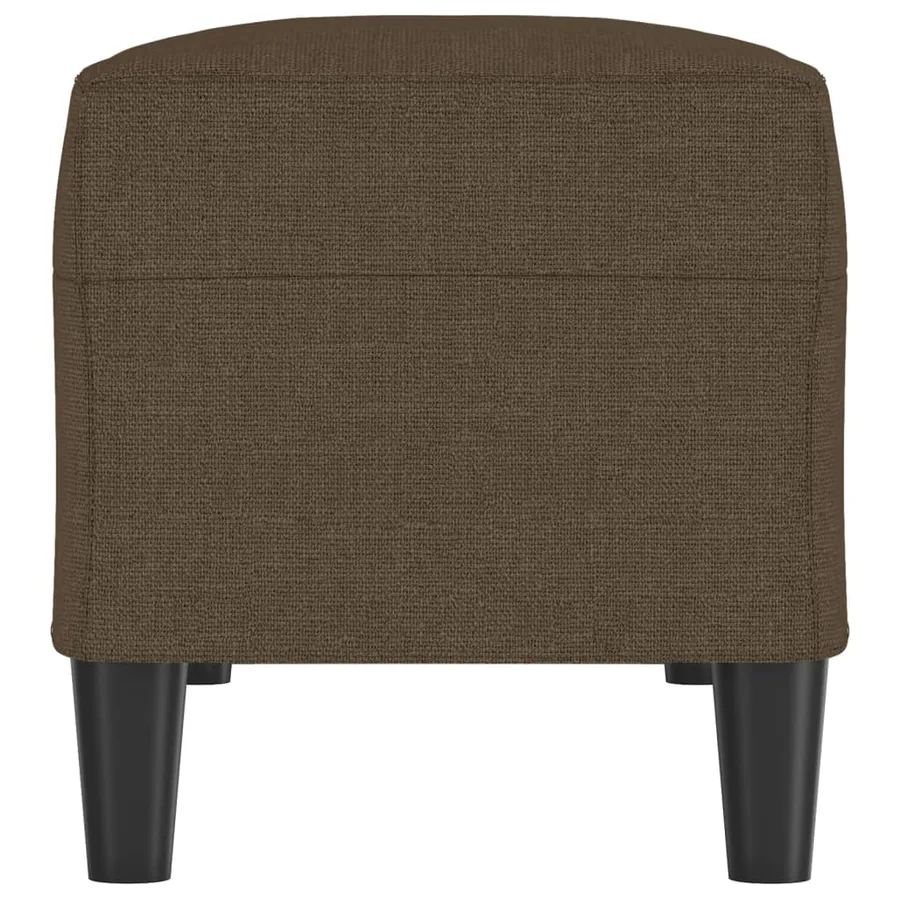 Banc Marron 100x35x41 cm Tissu - 4