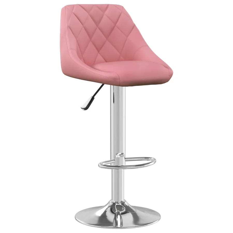 Tabouret de bar Rose Velours - 2